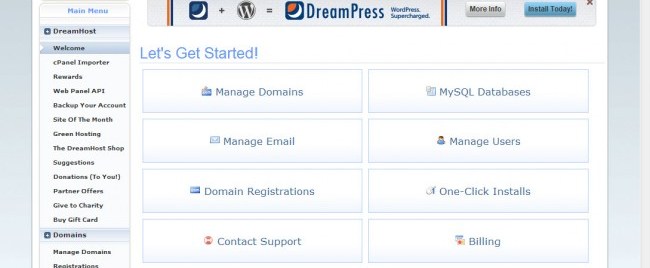 Đánh giá dịch vụ unlimited hosting của DreamHost