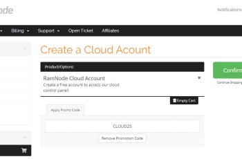 Ramnode cộng thêm 25% khi tiền nộp vào tài khoản Cloud