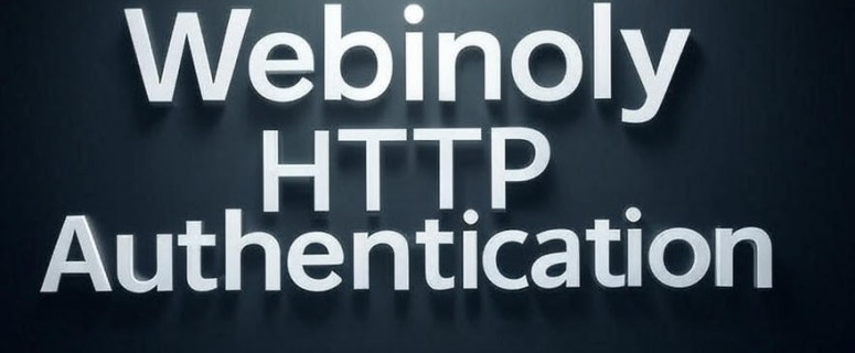 Hướng dẫn sử dụng HTTP Authentication trong Webinoly Hướng dẫn sử dụng HTTP Authentication trong Webinoly