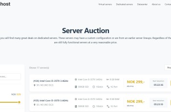 Gigahost ra mắt Reverse Server Auction – Săn máy chủ giảm giá từng giờ