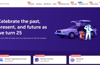 Ưu đãi từ Namecheap chào mừng sinh nhật thứ 25 năm