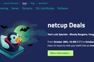 Netcup tung khuyến mãi lớn “Tech-cula Specials” trong 24 giờ – Giảm đến 50%!