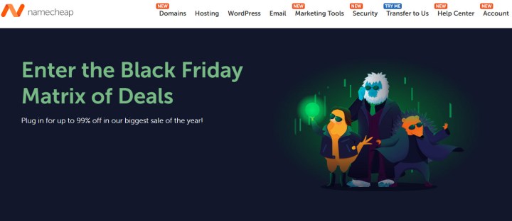 NameCheap BlackFriday